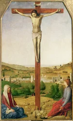 Korsfæstelse, 1475 (olie på træ)